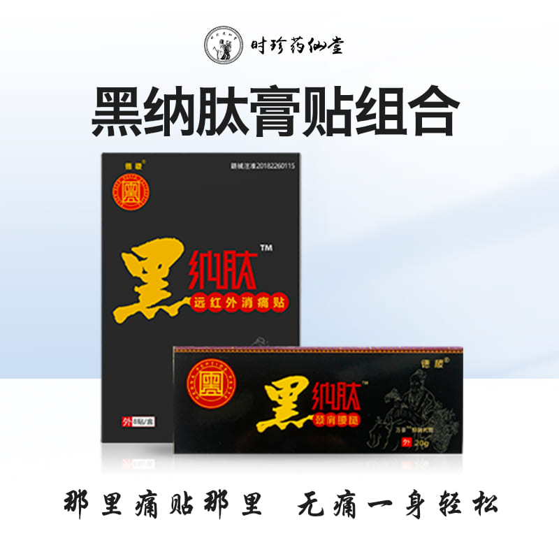 黑纳肽膏贴组会